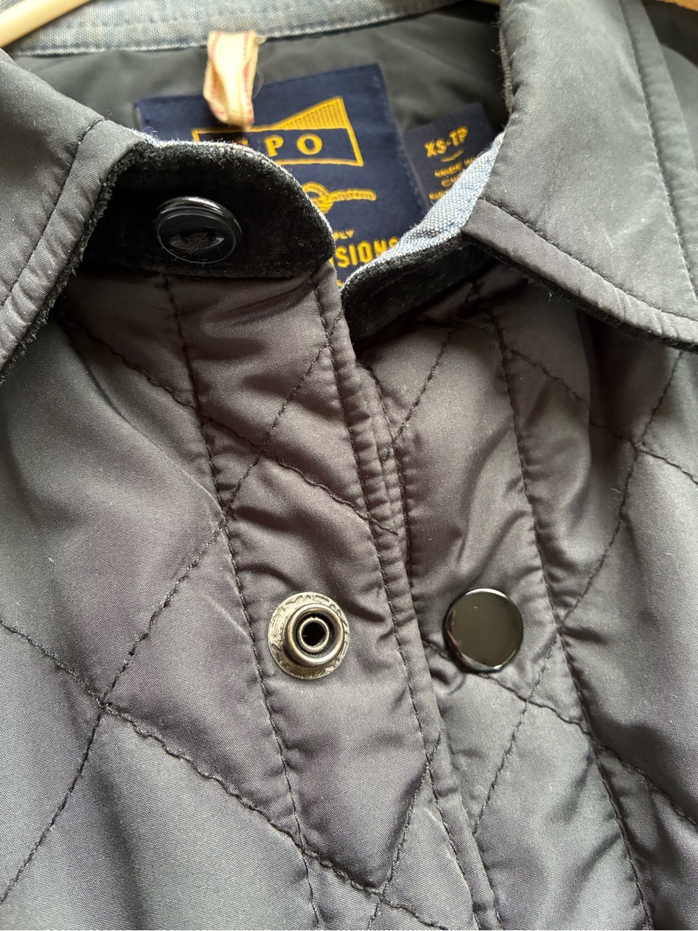 Quilted black jacket - Picture 8 of 8